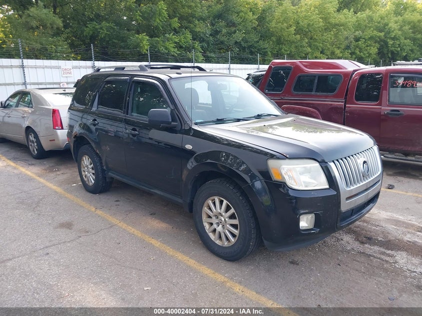 2009 Mercury Mariner Premier V6 VIN: 4M2CU87G39KJ04402 Lot: 40002404