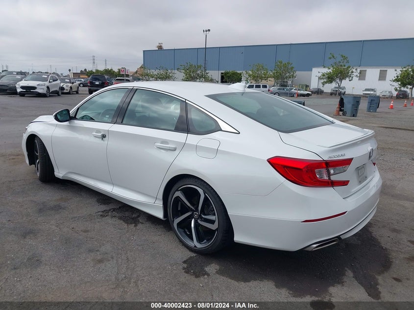 VIN 1HGCV1E3XKA046764 2019 HONDA ACCORD SPORT