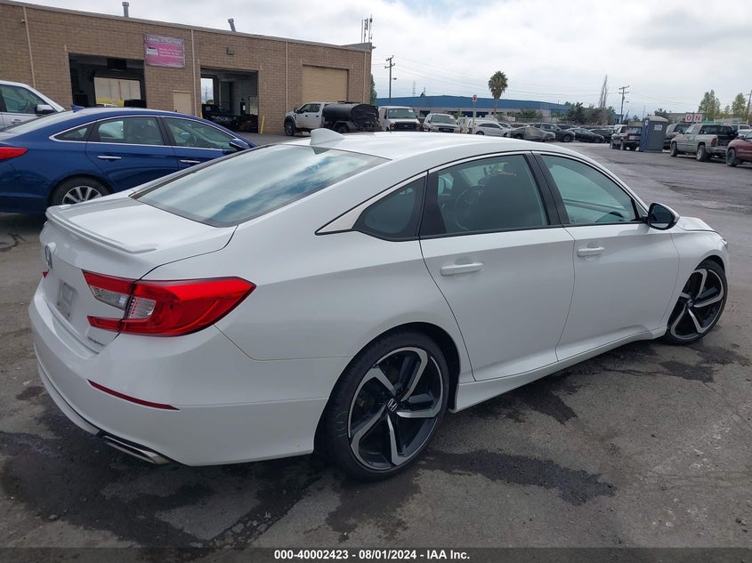VIN 1HGCV1E3XKA046764 2019 HONDA ACCORD SPORT