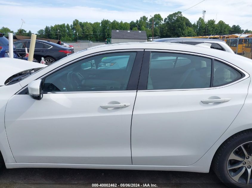 2016 Acura Tlx VIN: 19UUB1F39GA009370 Lot: 40002462