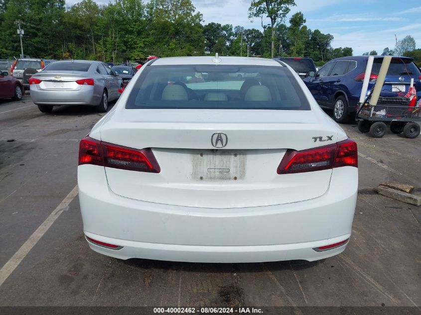 2016 Acura Tlx VIN: 19UUB1F39GA009370 Lot: 40002462