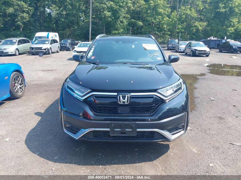 2020 Honda Cr-V Awd Touring VIN: 5J6RW2H91LL018931 Lot: 40002471