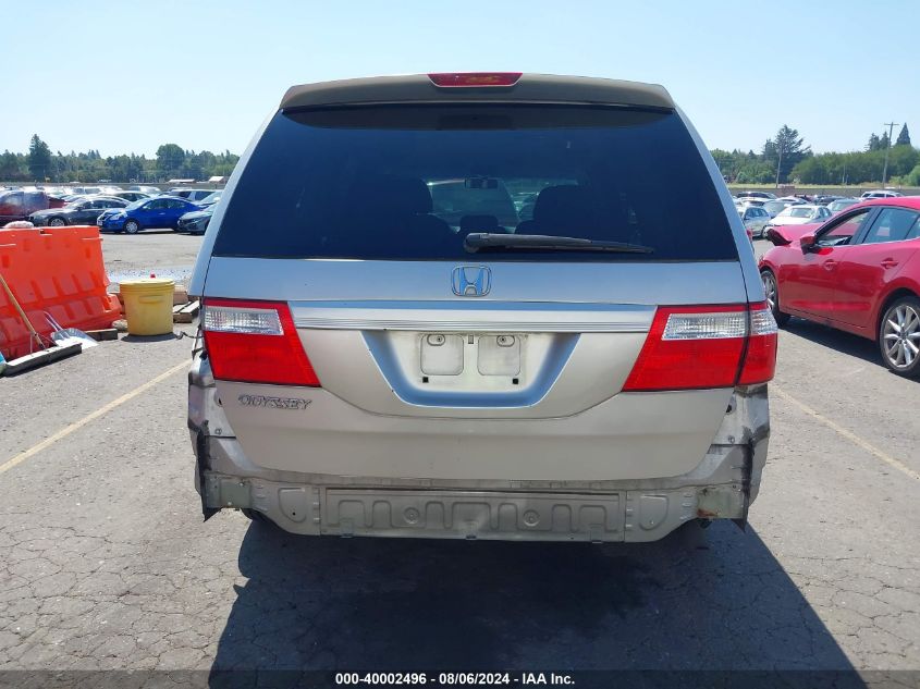 2006 Honda Odyssey Ex VIN: 5FNRL38496B452935 Lot: 40002496