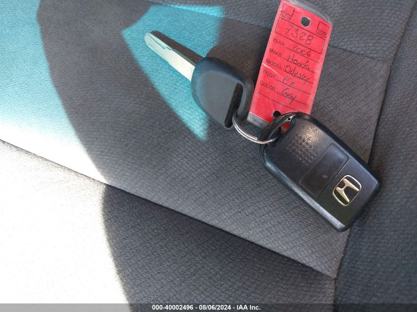 2006 Honda Odyssey Ex VIN: 5FNRL38496B452935 Lot: 40002496