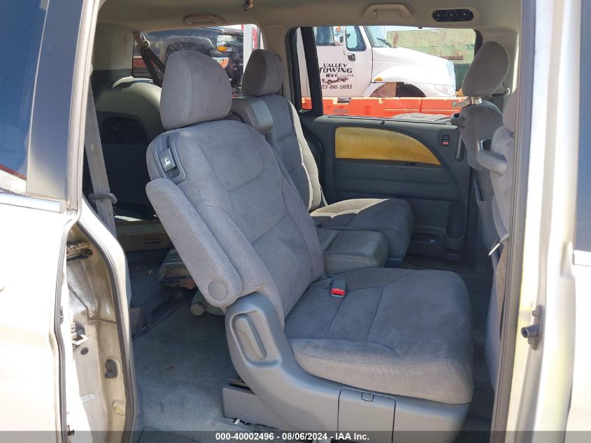 2006 Honda Odyssey Ex VIN: 5FNRL38496B452935 Lot: 40002496