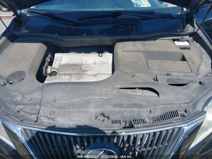 2011 Lexus Rx 350 VIN: 2T2ZK1BA4BC050496 Lot: 40002531