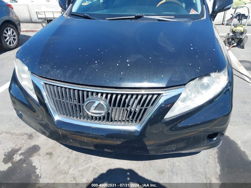 2011 Lexus Rx 350 VIN: 2T2ZK1BA4BC050496 Lot: 40002531