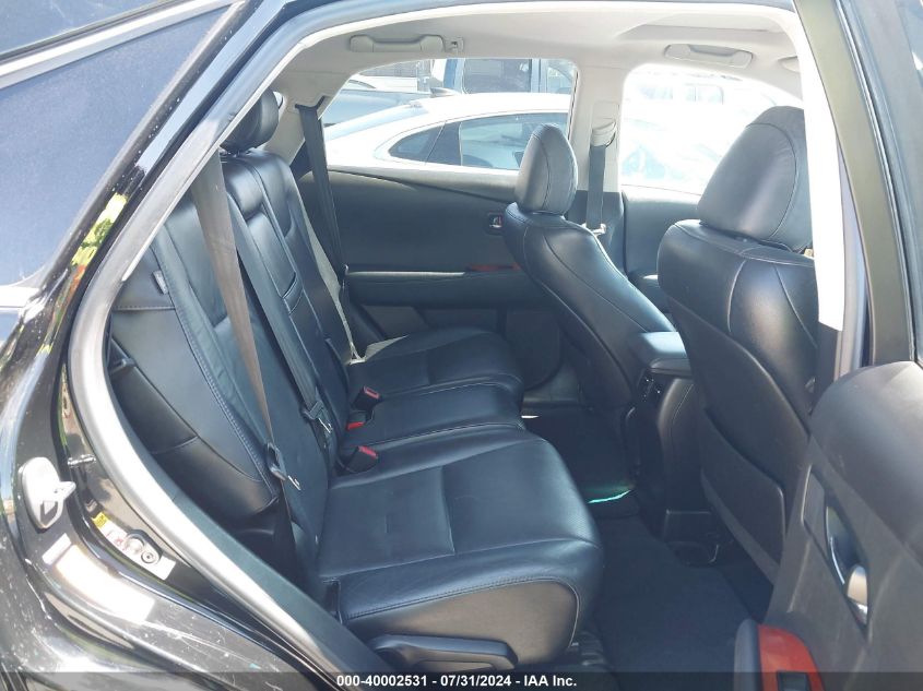 2011 Lexus Rx 350 VIN: 2T2ZK1BA4BC050496 Lot: 40002531