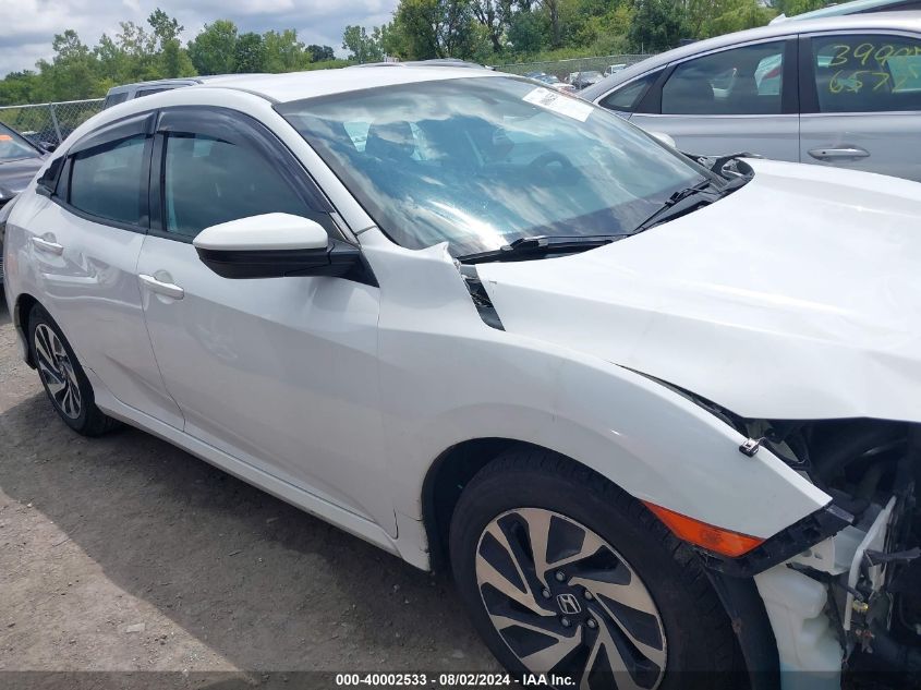 2018 Honda Civic Lx VIN: SHHFK7H2XJU203370 Lot: 40002533