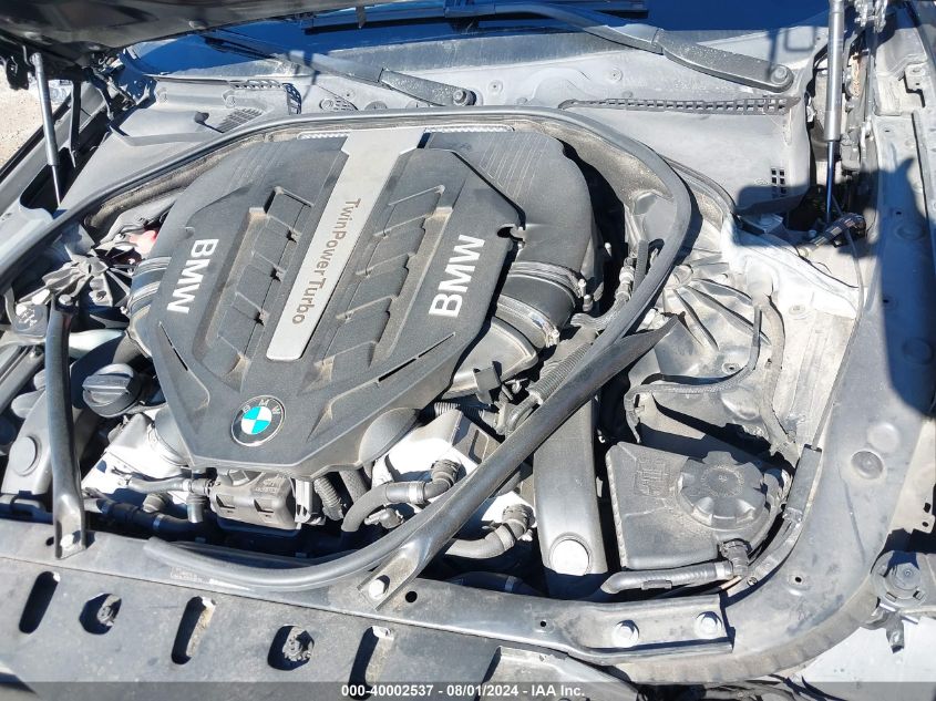 2012 BMW 550I I VIN: WBAFR9C54CDV59234 Lot: 40002537