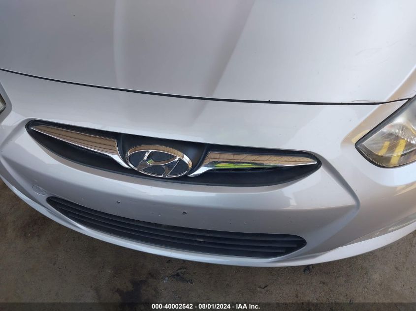 2013 Hyundai Accent Gls/Se VIN: KMHCU5AE1DU067127 Lot: 40002542