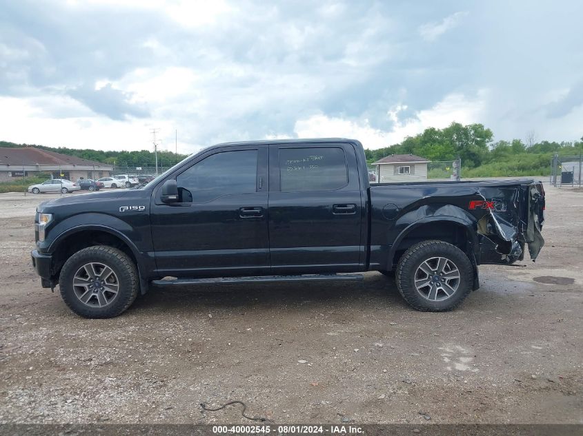 2017 Ford F-150 Xlt VIN: 1FTEW1EFXHKE07430 Lot: 40002545