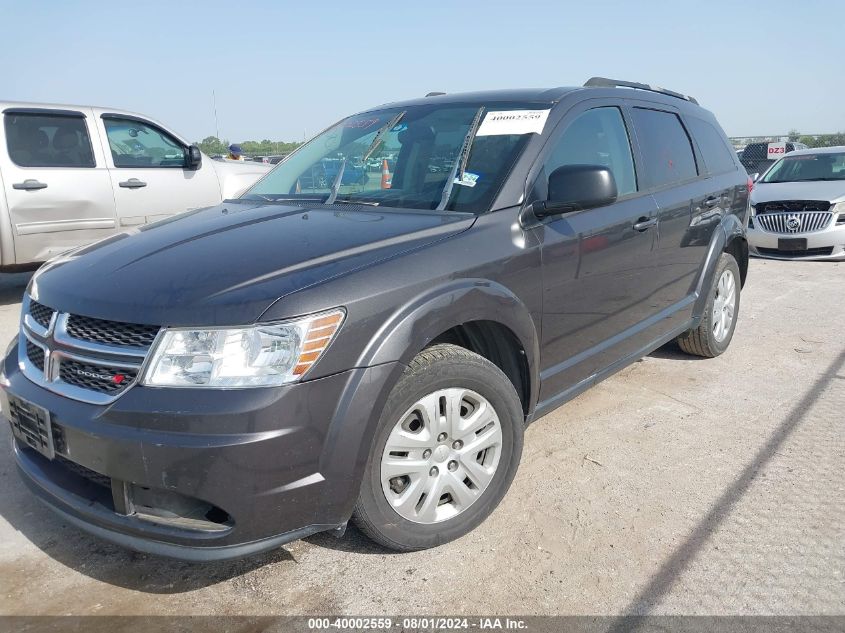 2017 Dodge Journey Se VIN: 3C4PDCAB9HT590590 Lot: 40002559