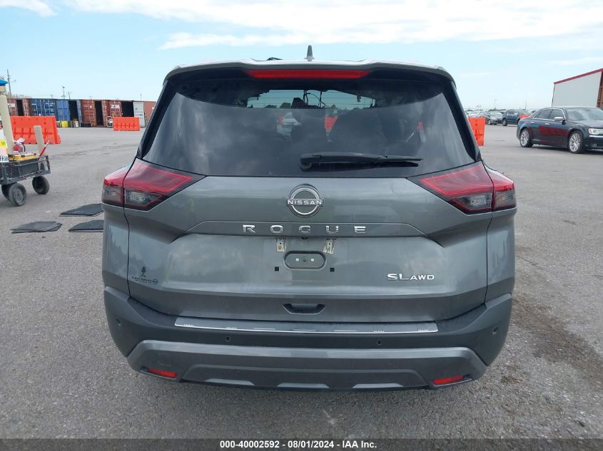 2023 Nissan Rogue Sl Intelligent Awd VIN: 5N1BT3CBXPC749147 Lot: 40002592