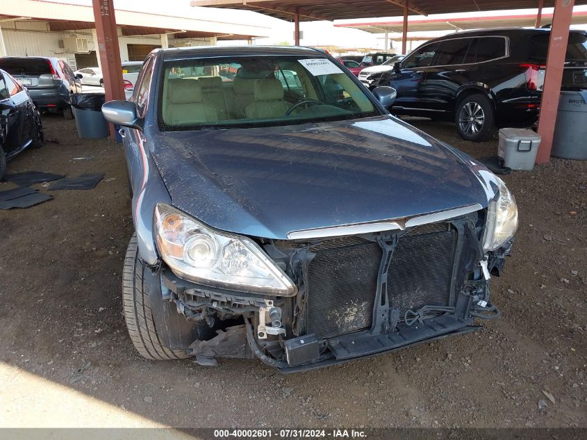 2011 Hyundai Genesis 3.8L VIN: KMHGC4DE8BU130392 Lot: 40002601