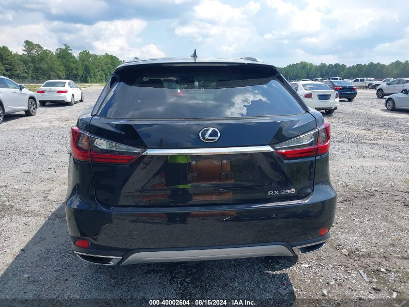 2022 Lexus Rx 350 VIN: 2T2HZMAA1NC227469 Lot: 40002604