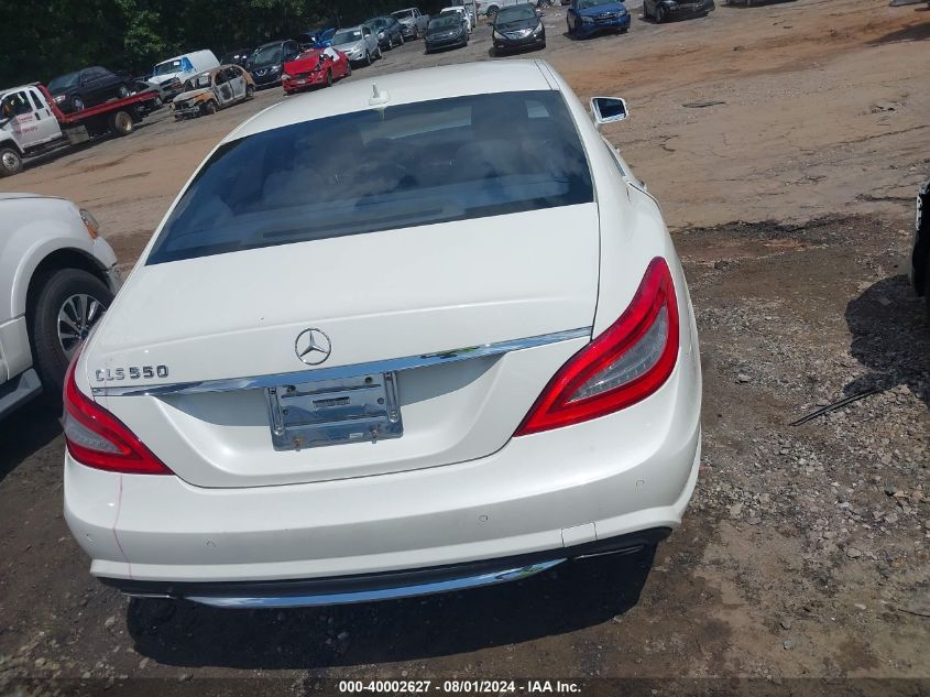 WDDLJ7DB8CA010603 2012 Mercedes-Benz Cls 550