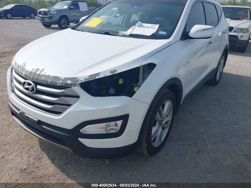 2015 Hyundai Santa Fe Sport 2.0L Turbo VIN: 5XYZW4LA7FG285171 Lot: 40002634