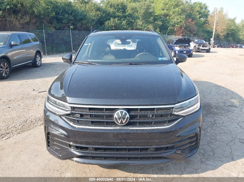 2024 Volkswagen Tiguan 2.0T Se R-Line Black VIN: 3VV8B7AX7RM063920 Lot: 40002640