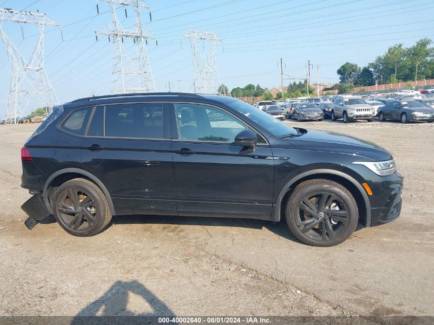 2024 Volkswagen Tiguan 2.0T Se R-Line Black VIN: 3VV8B7AX7RM063920 Lot: 40002640