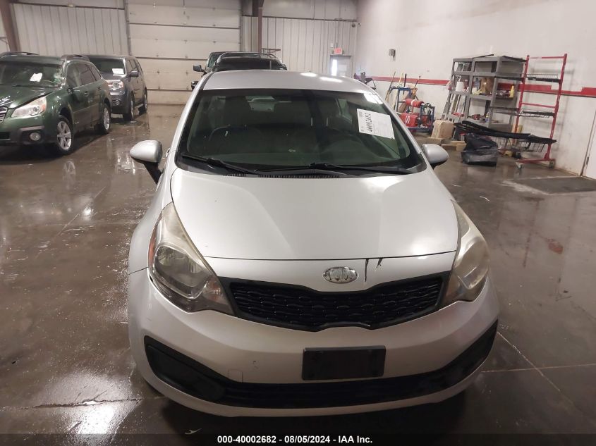 2014 Kia Rio Lx VIN: KNADM4A34E6354319 Lot: 40002682