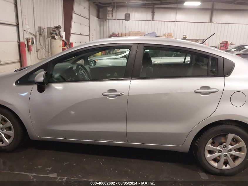 2014 Kia Rio Lx VIN: KNADM4A34E6354319 Lot: 40002682