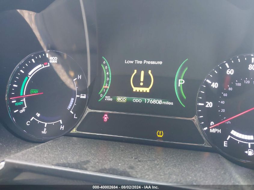 2013 Kia Optima Hybrid Lx VIN: KNAGM4ADXD5046808 Lot: 40002684