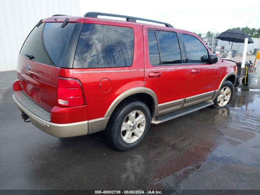 2003 Ford Explorer Eddie Bauer VIN: 1FMZU64K23UA23265 Lot: 40002709