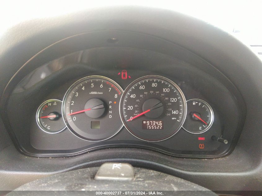 2008 Subaru Outback 2.5I Limited/2.5I Limited L.l. Bean Edition VIN: 4S4BP62C887322222 Lot: 40002737