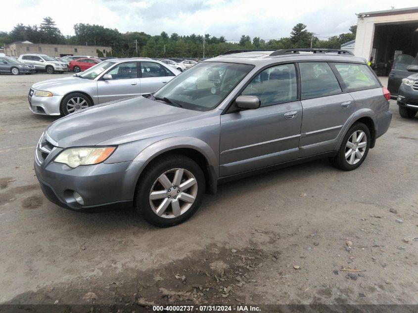 4S4BP62C887322222 | 2008 SUBARU OUTBACK