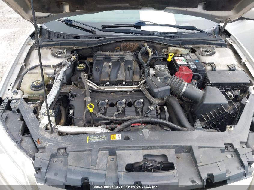 2010 Ford Fusion Sel VIN: 3FAHP0JG5AR288289 Lot: 40002769