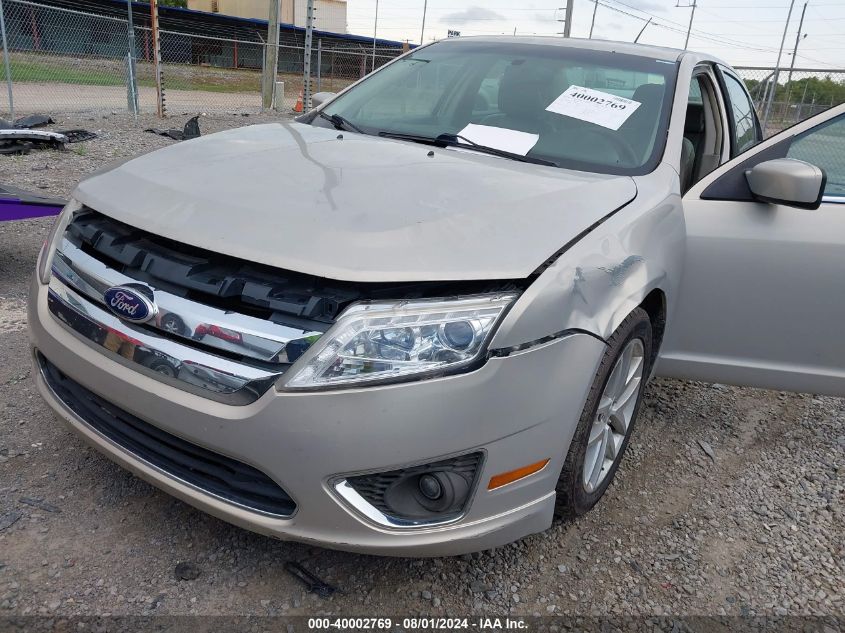 2010 Ford Fusion Sel VIN: 3FAHP0JG5AR288289 Lot: 40002769