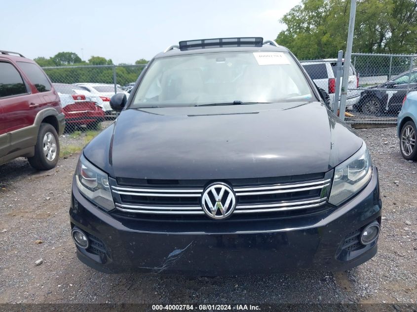 2016 Volkswagen Tiguan Sel VIN: WVGAV7AX8GW553122 Lot: 40002784