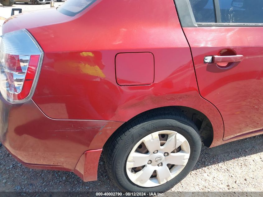 2007 Nissan Sentra 2.0 VIN: 3N1AB61E47L606316 Lot: 40002790