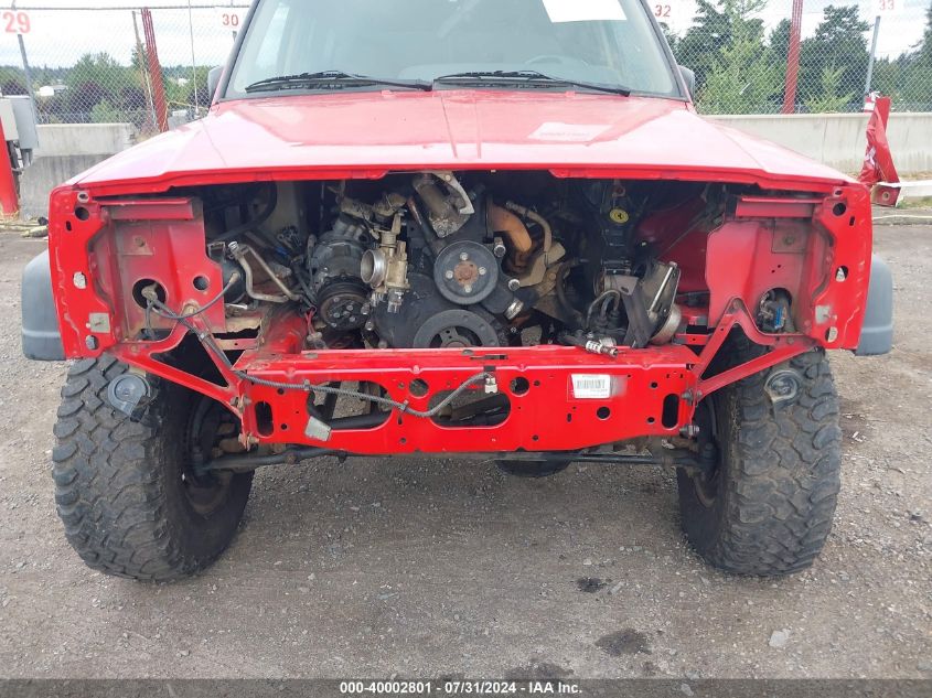 2001 Jeep Cherokee Sport VIN: 1J4FF48S11L500376 Lot: 40002801