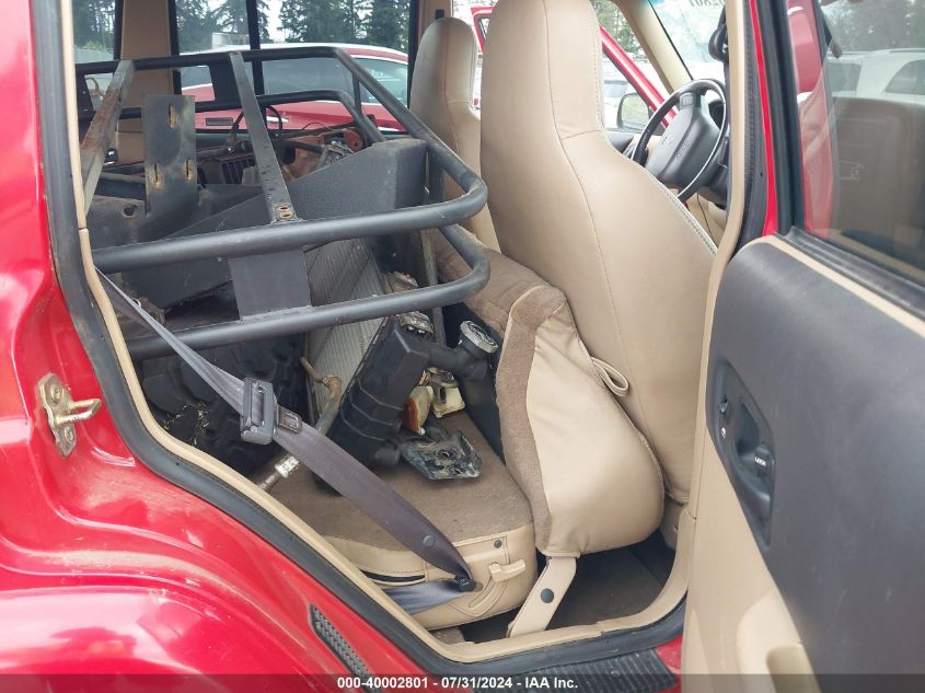 2001 Jeep Cherokee Sport VIN: 1J4FF48S11L500376 Lot: 40002801