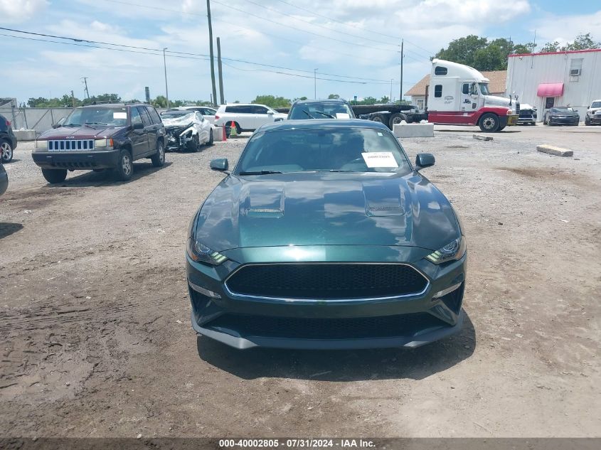 2019 Ford Mustang Bullitt VIN: 1FA6P8K01K5505252 Lot: 40002805