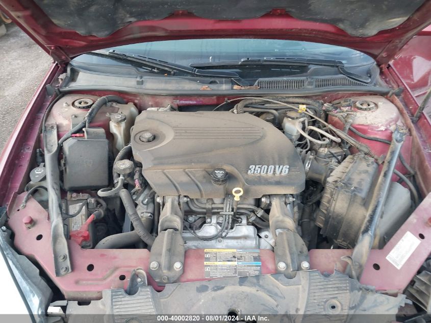 2008 Chevrolet Impala 50Th Anniversary VIN: 2G1WV58K281353363 Lot: 40002820