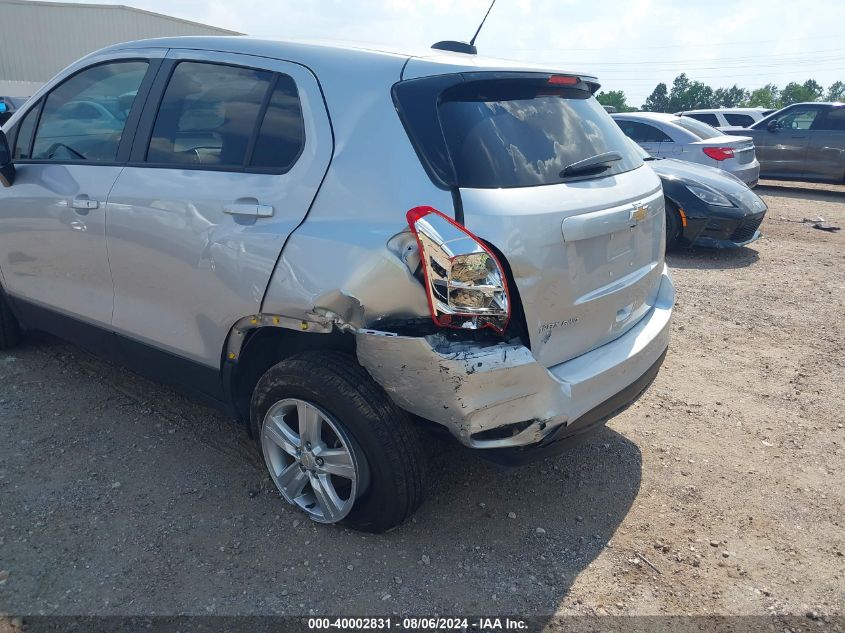 2022 Chevrolet Trax Awd Ls VIN: KL7CJNSM0NB544935 Lot: 40002831