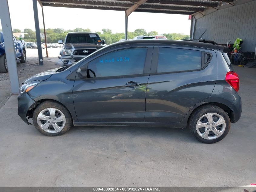 2020 Chevrolet Spark Ls VIN: KL8CB6SAXLC460228 Lot: 40002834