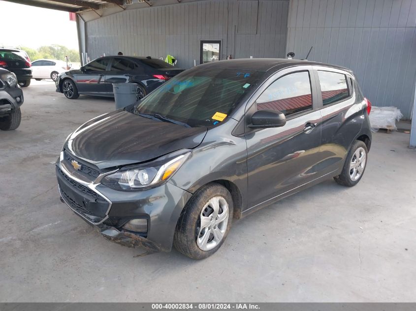 2020 Chevrolet Spark Ls VIN: KL8CB6SAXLC460228 Lot: 40002834