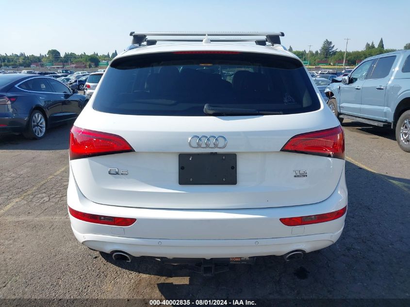 2014 Audi Q5 3.0 Tdi Premium Plus VIN: WA1VMAFP0EA009815 Lot: 40002835