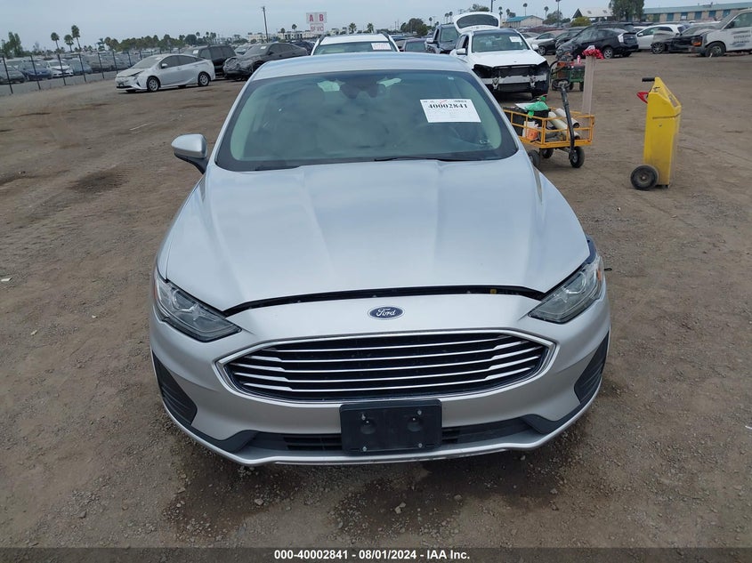 2019 Ford Fusion Hybrid Se VIN: 3FA6P0LU0KR175183 Lot: 40002841