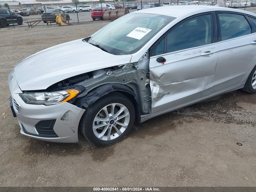 2019 Ford Fusion Hybrid Se VIN: 3FA6P0LU0KR175183 Lot: 40002841