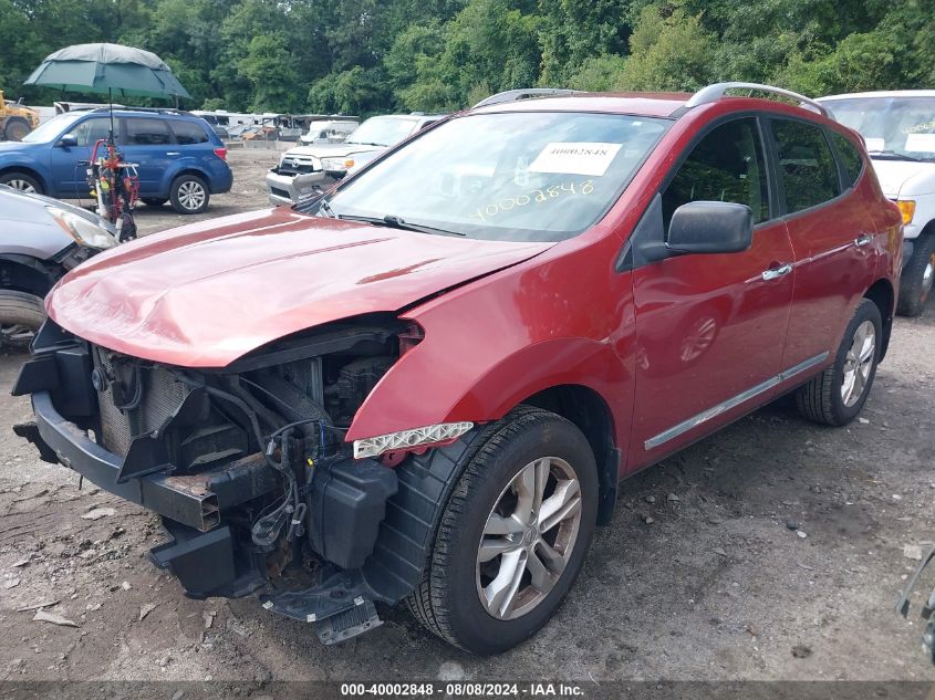 2015 Nissan Rogue Select S VIN: JN8AS5MV2FW250514 Lot: 40002848