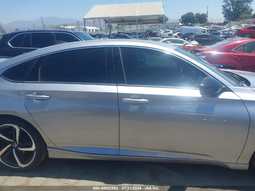 2021 Honda Accord Sport VIN: 1HGCV1F32MA029426 Lot: 40002852