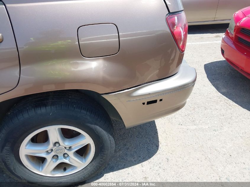 1999 Lexus Rx 300 300 VIN: JT6GF10U7X0013027 Lot: 40002854