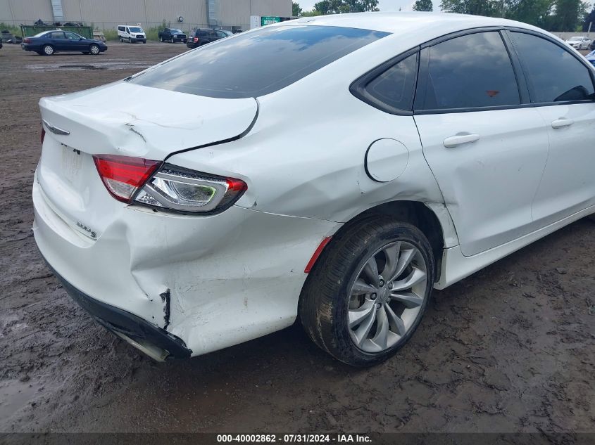 2016 Chrysler 200 S VIN: 1C3CCCDG6GN105544 Lot: 40002862