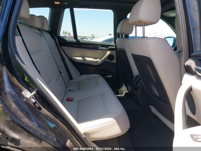 2012 BMW X3 xDrive28I VIN: 5UXWX5C56CL723881 Lot: 40002863