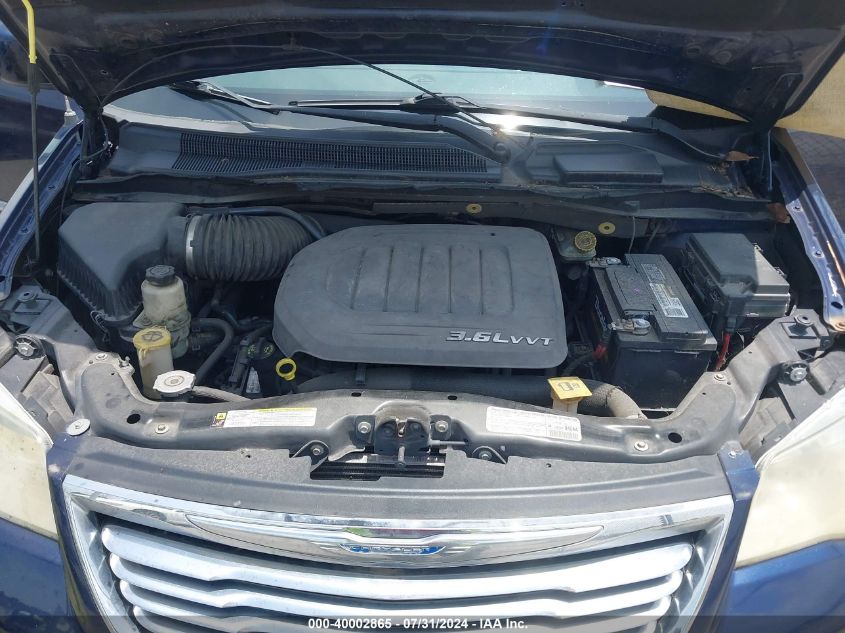 2013 Chrysler Town & Country Touring VIN: 2C4RC1BG0DR503425 Lot: 40002865